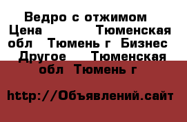 Ведро с отжимом › Цена ­ 1 650 - Тюменская обл., Тюмень г. Бизнес » Другое   . Тюменская обл.,Тюмень г.